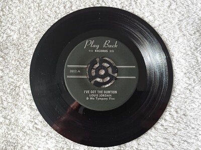 play ex+ Louis Jordan And His Tympany Five 7'' I've Got The Gumtion playback 2602
