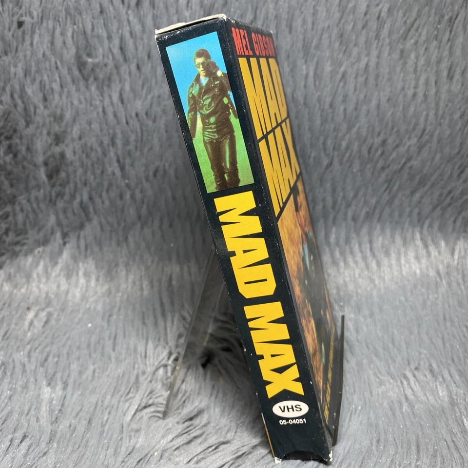 Mad Max VHS Tape 1994 Sci-Fi Dystopia Mel Gibson George Miller Movie Film - Image 3 of 4