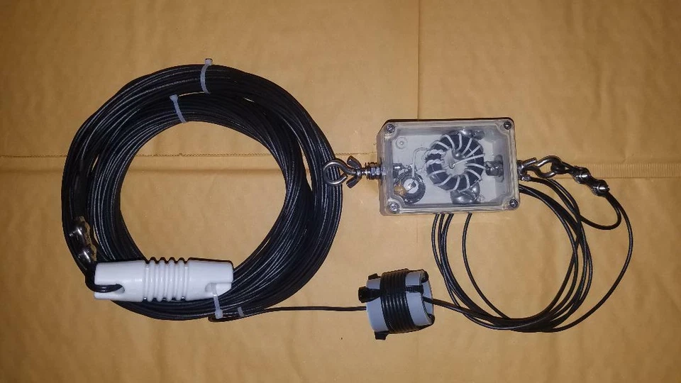 Диполь HF End Fed UJM-EFHW-40-10 200 Вт 40-10 м / ТЮНЕР НЕ ТРЕБУЕТСЯ!! / 65 футов длиной - Изображение 3 из 4