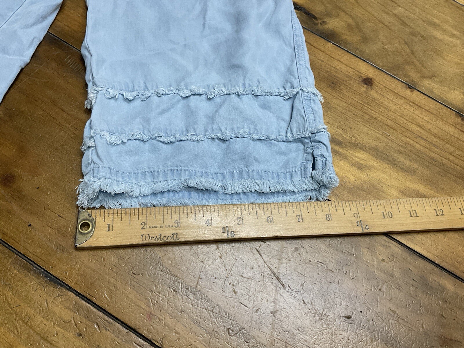 John Mark Pants Pull On Chambray Drawstring Lyoce… - image 7