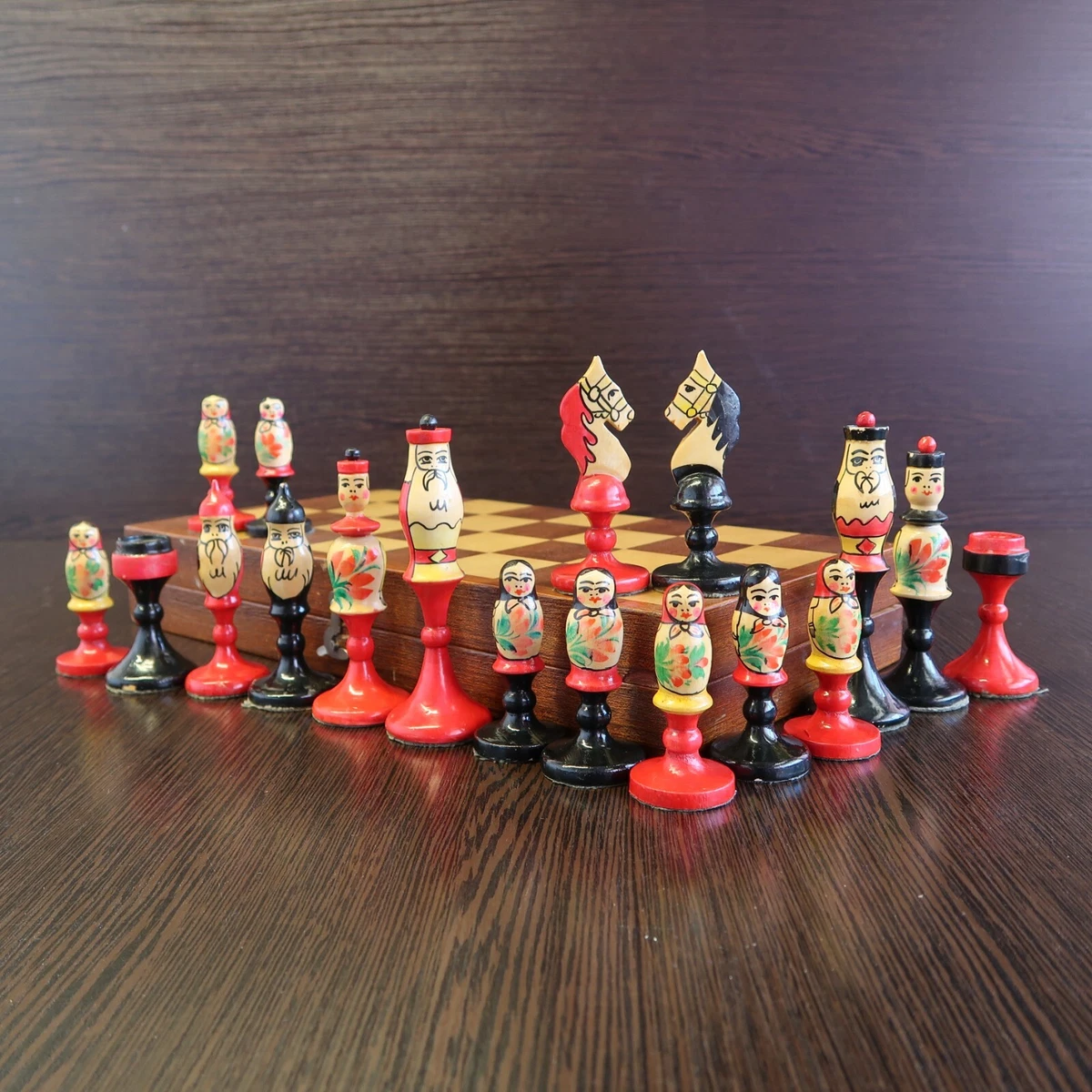 Russian doll chess set 2025