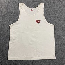 Vintage Fruit of The Loom Tank Top Mens Extra Large Sports Page Grill  Bar