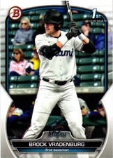 2023 Bowman Draft - Brock Vradenburg #BD-44 (RC)