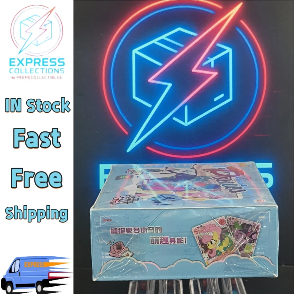 IN STOCK My Little Pony 30 Packs Booster Box CCG Trading Card Kayou Hasbro Blue - Image 3 of 4
