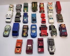 Vintage Hot Wheels Matchbox Misc. Car Lot Of 25, 70s 80s, British, Thing, Ect.