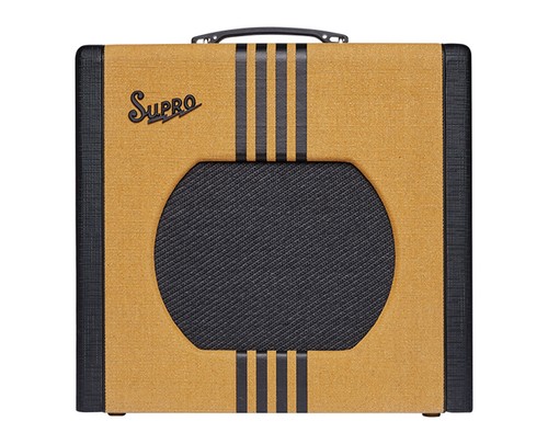 Supro 1822RBC Delta King 12 15-Watt 1x12" Tube Combo Amp - Tweed/Black Open Box