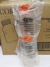 Corning 430281 250 mL Storage Bottle Nonpyrogenic Sterile Polystyrene, Qty: 12