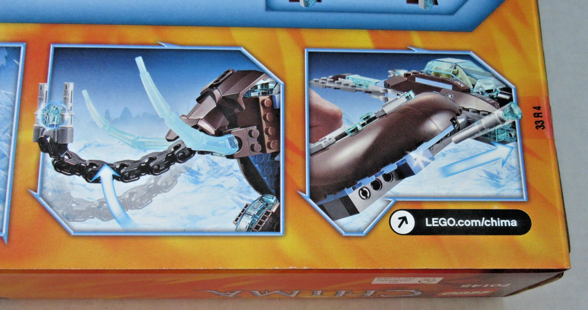 調和ノ天救竜、エニグマスターバックピット、その他セット LEGO LEGENDS OF CHIMA: Maula's Ice Mammoth Stomper (70145) for