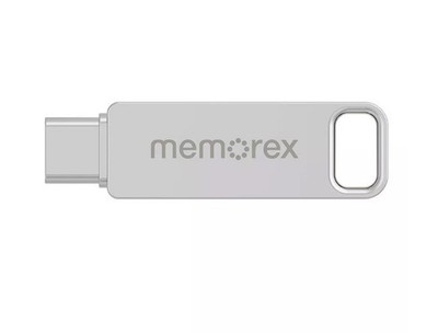 Memorex 64gb USB 3.2 Type-C OTG Flash Drive: Portable Data Storage Device