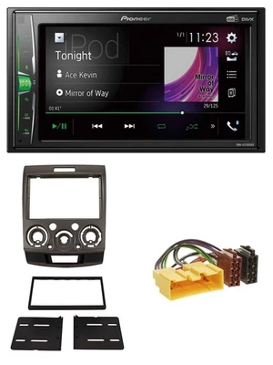 Pioneer 2DIN MP3 DAB USB Bluetooth Autoradio für Ford Ranger Mazda BT50 ab 06 - Bild 1 von 4