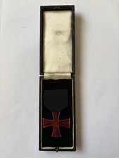 Masonic Knights Templar Jewel Medal Boxed.