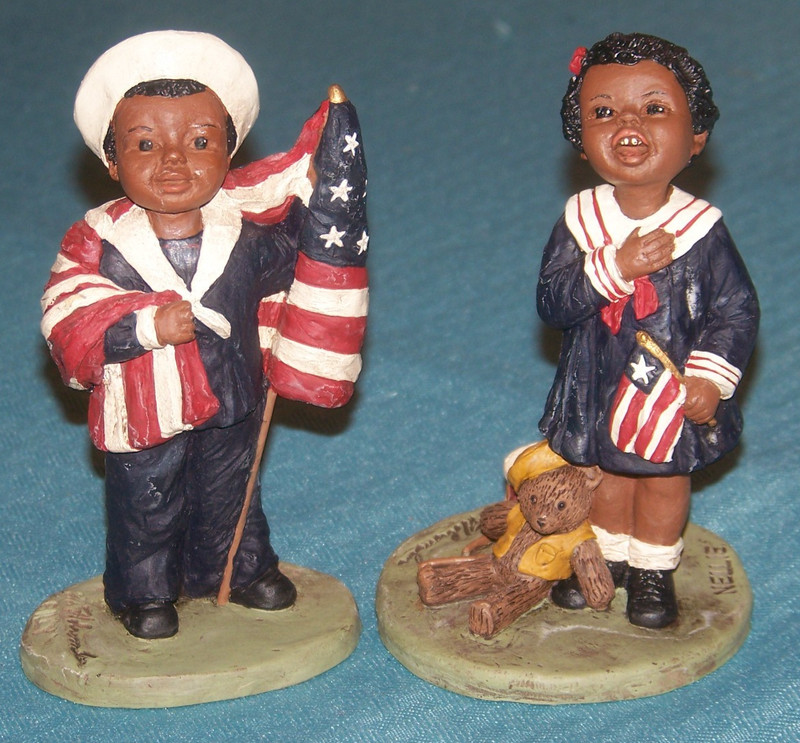 Billy and Nellie , 1991 Martha Holcombe- God is Love (Nellie is signed)