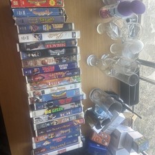 Kids Family VHS Lot of 20 Video Tape Disney Warner Bros Fox Dreamworks