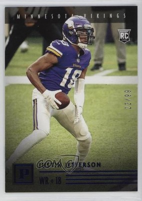 2020 Panini Chronicles Panini Blue 22/99 Justin Jefferson #PA-23 Rookie RC 8sr
