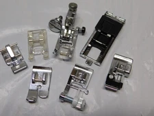 KENMORE MODEL 385  LOT OF 7  PRESSER FEET  (OEM)