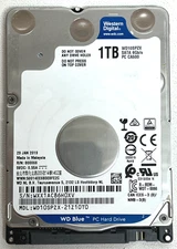 WESTERN DIGITAL WD10SPZX 1TB 2.5" 128MB SATA HDD Hard drive laptop