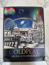 Coldplay Music Of The Spheres Wembley 2025 Orig 1st Edition Poster 2952/4,200