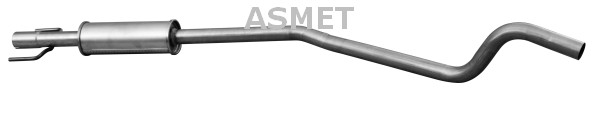 Asmet MittelschalldäMpfer SchalldäMpfer FüR Opel Astra G Caravan F35_ F48_-image
