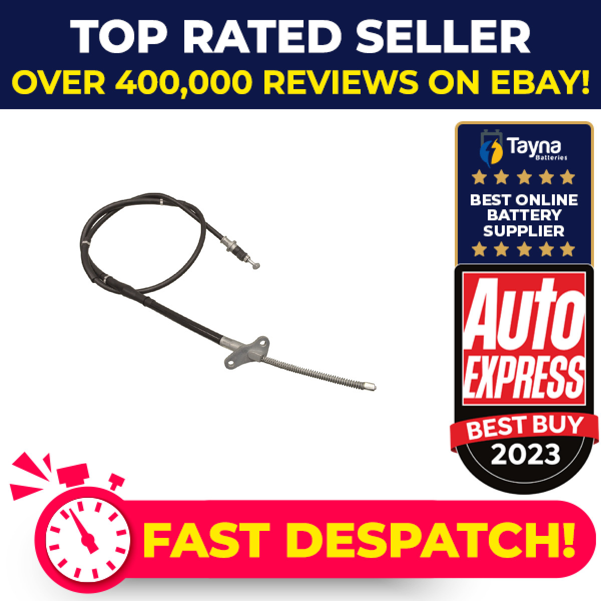 Handbrake Cable fits ISUZU TROOPER Mk2 3.1D Rear Right 91 to 98 4JG2T Hand Brake