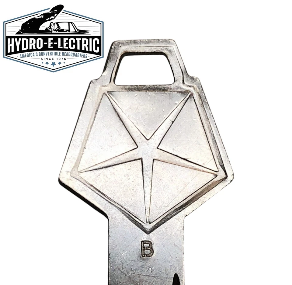 Juego completo de bloqueo OE - llaves Chrysler para 1971 Plymouth Cuda Barracuda Foto 4 de 4