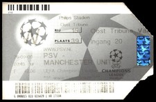 Ticket 2000 PSV vs. Manchester United Champions League  40437