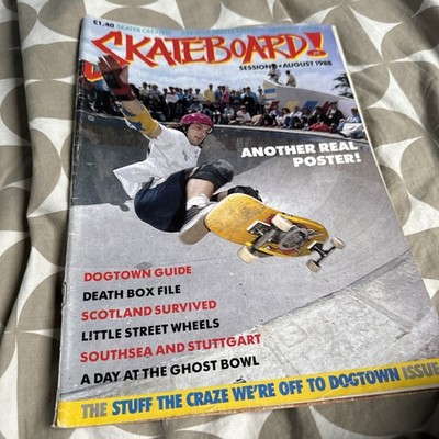 Skateboard Magazine Session 3 August  1998 Missing Poster Uk loose cover 