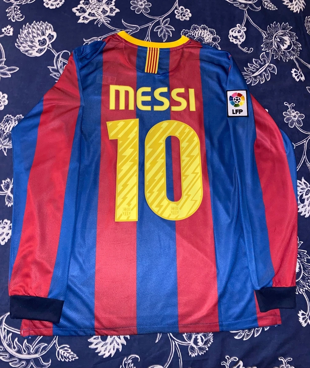 FC Barcelona Messi 10 長袖 ユニフォーム messi long sleeve products for sale | eBay