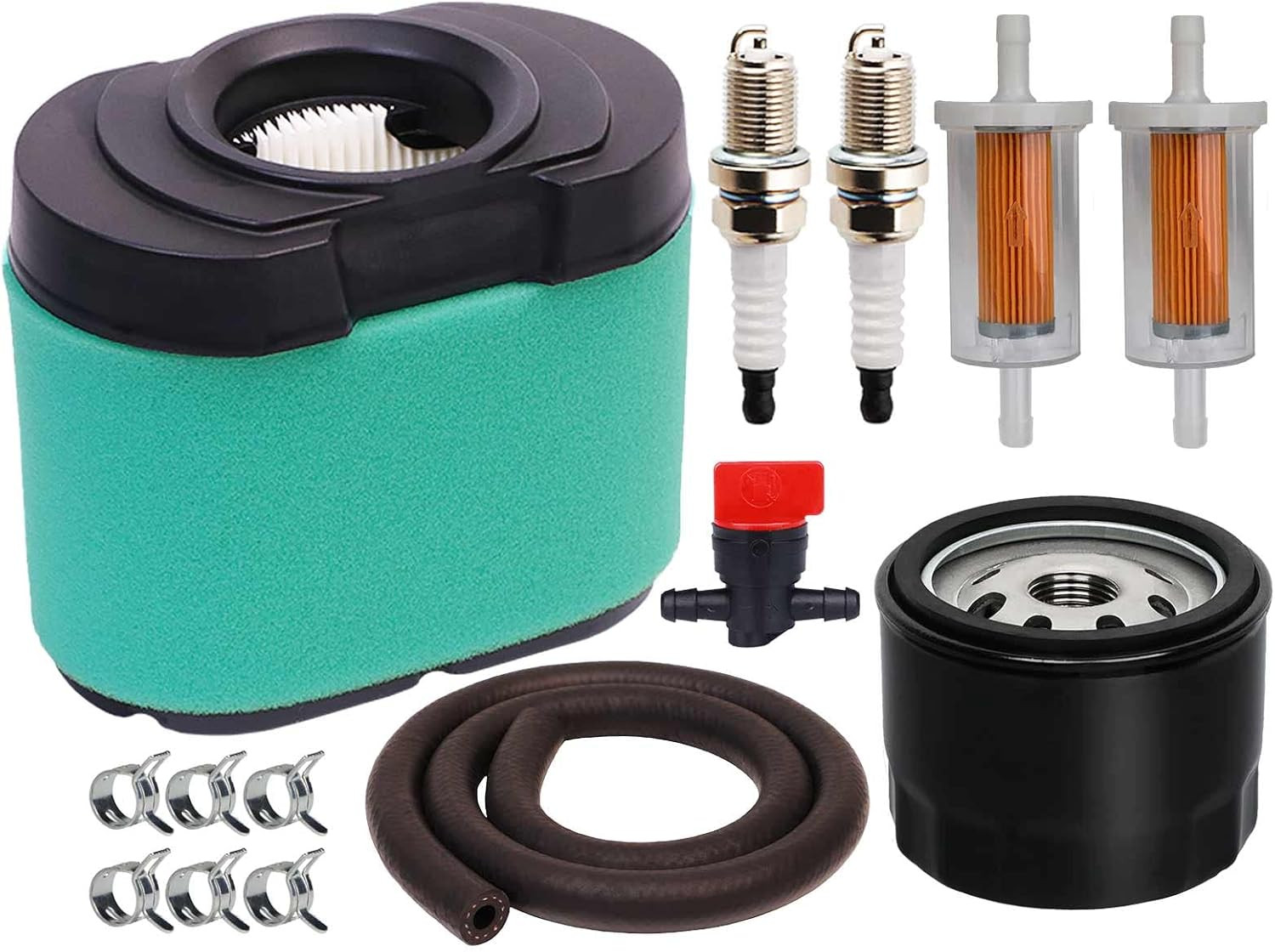 HOODELL 792105 Air Filter 696854 Oil Filter Kit Compatible with 407777 445877 En