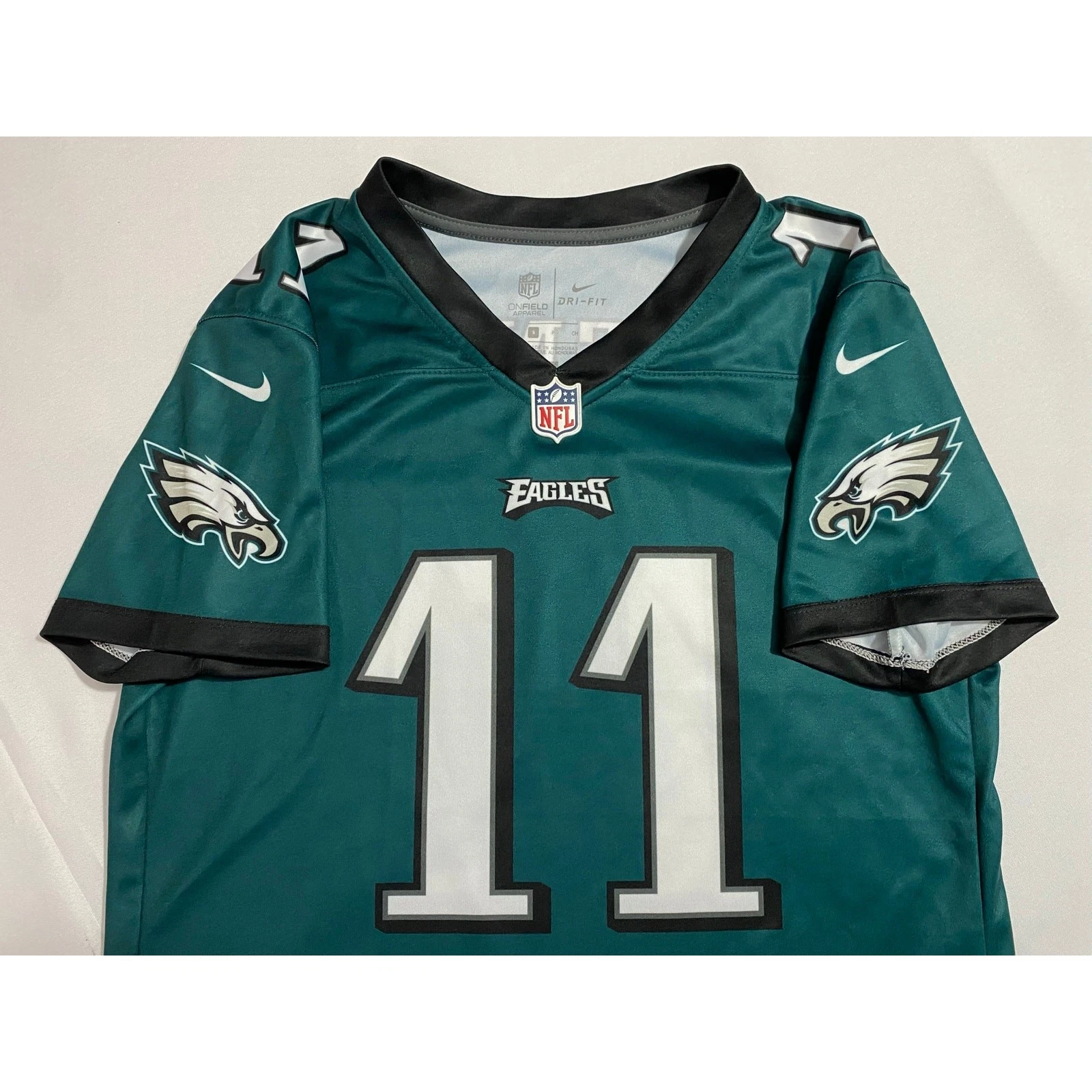 Nike #11 Carson Wentz Philadelphia Eagles Small Football Jersey