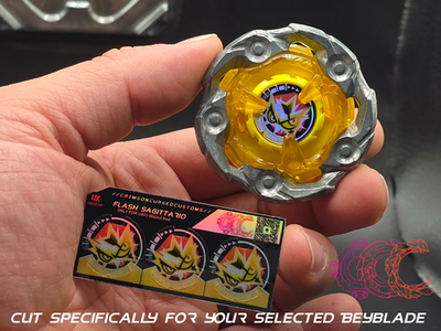 Beyblade X Stickers | Metal Fight Generation | UX Series 1 | eBay