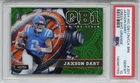 2024 Wild Card QB1 Jaxson Dart GREEN CROSSHATCH Rookie RC #'D 12/25 PSA 10 POP 1