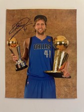 Dirk Nowitzki Autographs Cards and Photos for Panini 16