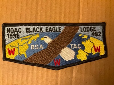 Black Eagle Lodge 482 1998 NOAC OA Flap Transatlantic Area Council TAC