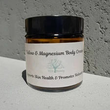 Tallow & Magnesium Body Cream | Supports Skin Health & Promotes Relaxation