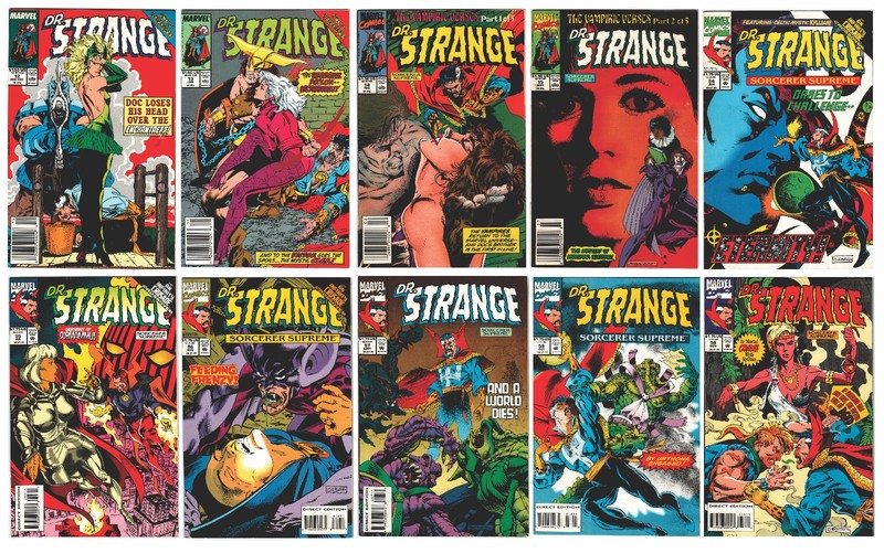 Dr. Strange Lot of 10 Marvel Comics: Super Deals! Excellent!
