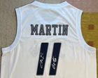 Caleb & Cody Martin Signed Autograph NCAA UNR Nevada Wolf Pack Jersey NBA USA
