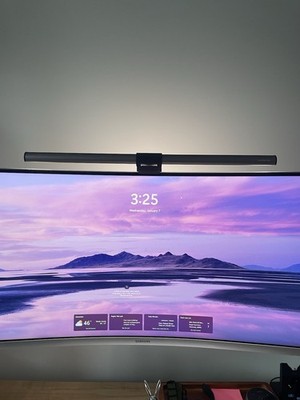t*k様 BenQ benq screenbar halo BenQ ScreenBar Halo LED Monitor Light Bar – Wireless Controller