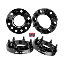 Richeer 1 inch 6x5.5 Hub Centric Wheel Spacers with for Tacoma 4Runner Tundra...
