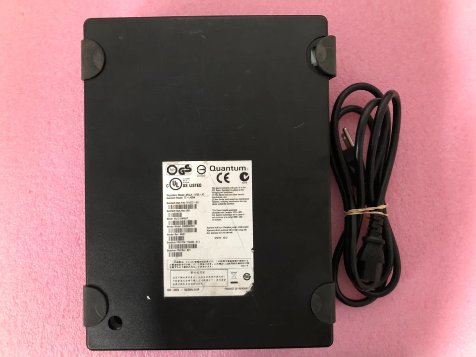 Quantum TC-L42BN TF4272-511 FRU# TF4200-511 External Tape Drive - Image 2 of 4