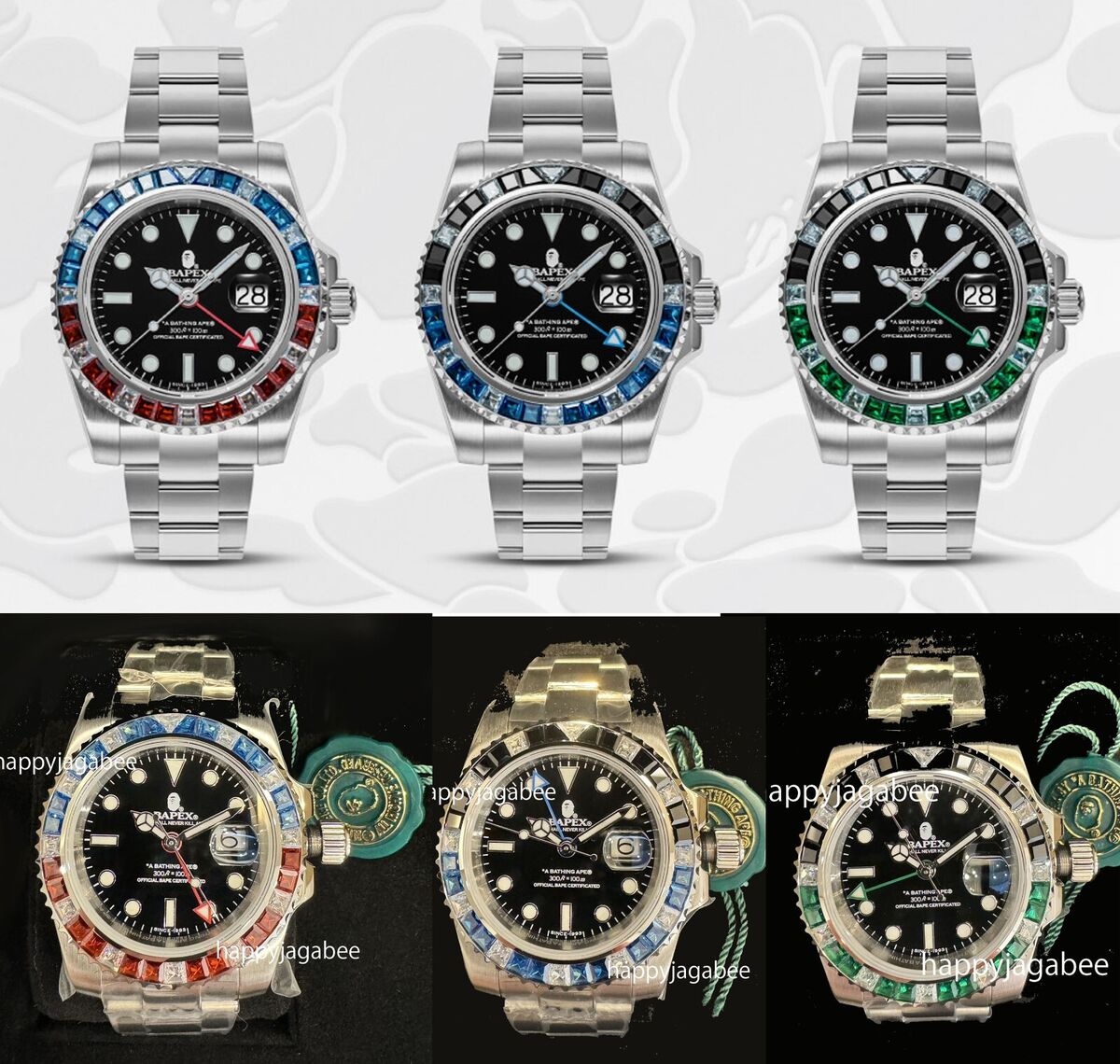 2024 SS A BATHING APE Men's Goods BAPEX TYPE 2 CRYSTAL STONE 2024 SS A BATHING APE Men's Goods BAPEX TYPE 2 CRYSTAL STONE