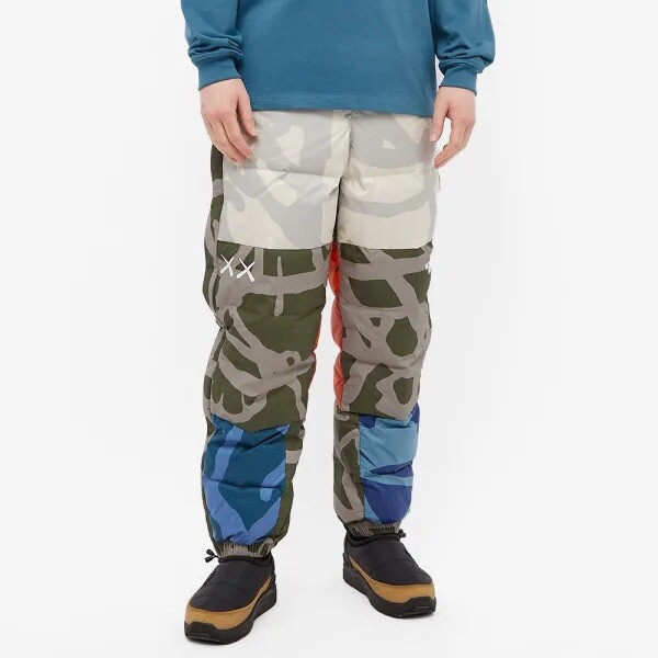 XS) KAWS x The North Face Retro 1996 Nuptse Pants 'Moonlight XS) KAWS x The North Face Retro 1996 Nuptse Pants 'Moonlight