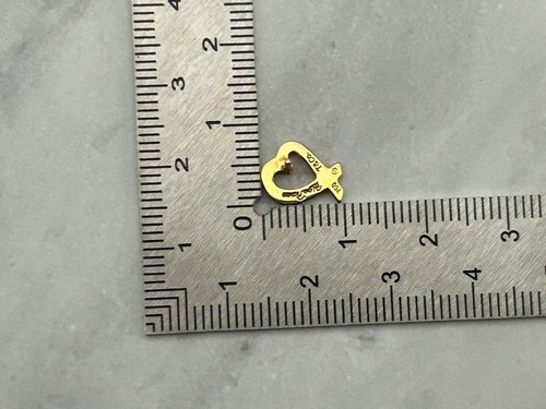 Auth Tiffany and Co. Loving Hearts Earrings 18 K Yellow Gold Fast Shipping - Picture 21 of 22