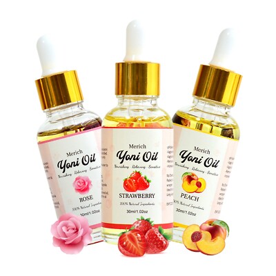 MERICH Natural Yoni Oil | Feminine Yoni Detox Oil | Eliminates Odor