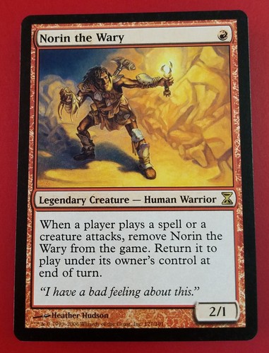 1x Norin The Wary Time Spiral MTG Magic Cards EBay 1x-norin-the-wary-time-spiral-mtg-magic-cards-ebay