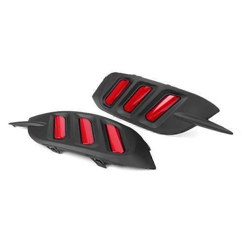 2x Luces LED de parachoques traseras antiniebla luces traseras de freno para Honda Civic 2016 2017 2018 yb - Imagen 3 de 9