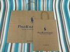 Paper gift bag Polo Ralph Lauren Size XS-L shoppers brown store carrier bags