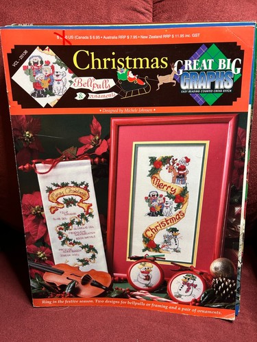 GREAT BIG GRAPHS Counted Cross Stitch Charts - Easy on the Eyes Charts - U-PICK - Picture 10 of 50