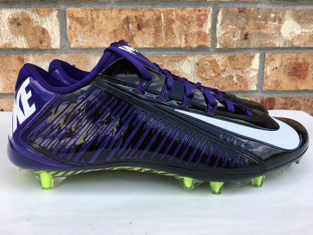 Men's Nike Vapor Carbon Elite 2.0 TD Football Cleats Black Purple 657441 003 | eBay