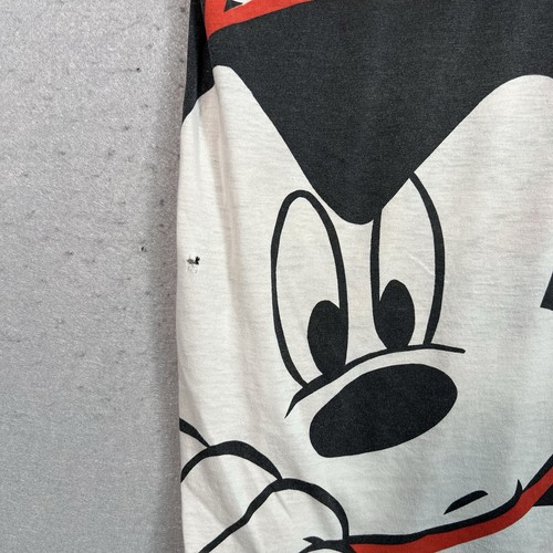 VTG 90s Disney Mickey Mouse All Over Print T Shirt Adult One Size (Fits L Tall) - Picture 10 of 11