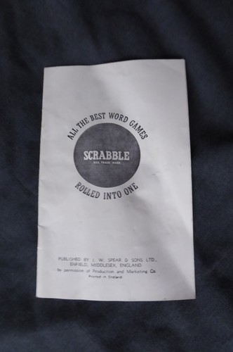 Vintage SCRABBLE DELUXE EDITION REPLACEMENT PARTS Choose Your Individual Spares - Picture 32 of 36